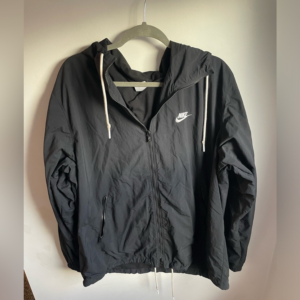 Nike Zip Up Windbreaker Jacket Size XL Activewear Casual Neutral -C - Picture 1 of 5